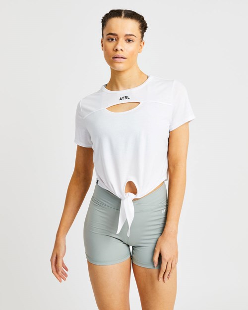 AYBL Elevate Seamless Long Sleeve Crop Top Obchody - Tricko Damske